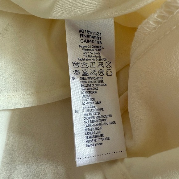 VTG Y2K White Dress L Angel Fairy Feminine LACE DETAIL - Picture 12 of 15